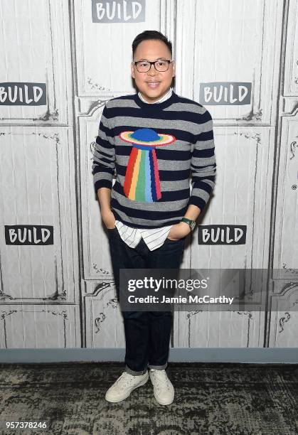 Nico Santos visits Build series to discuss "Superstore and Crazy Rich Asians" at Build Studio on May 11, 2018 in New York City.