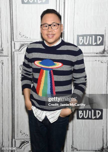 Nico Santos visits Build series to discuss "Superstore and Crazy Rich Asians" at Build Studio on May 11, 2018 in New York City.