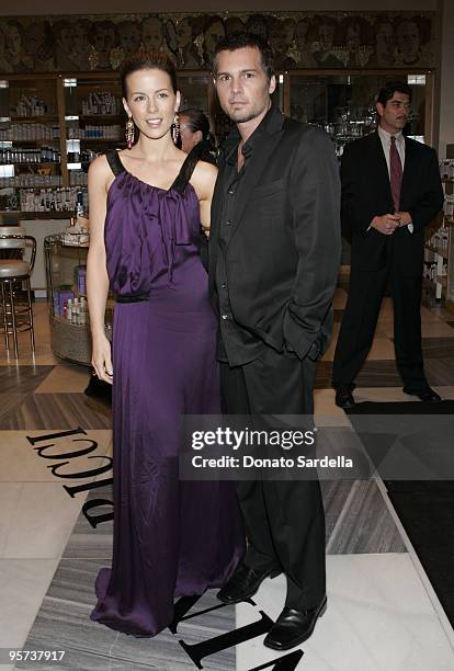 Kate Beckinsale and Len Wiseman