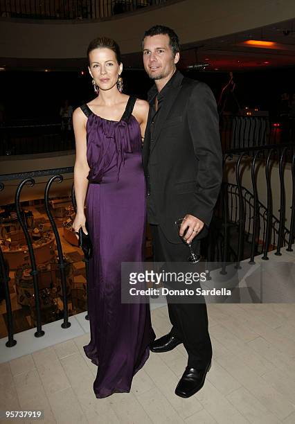 Kate Beckinsale and Len Wiseman