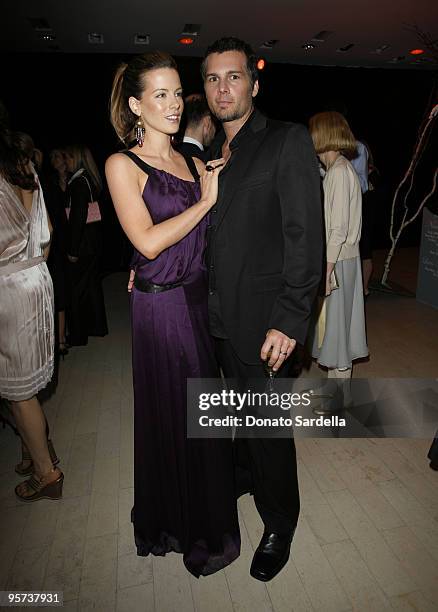 Kate Beckinsale and Len Wiseman