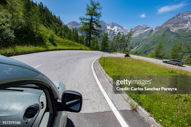 grossglockner high alpine road, austria - grossglockner fotografías e imágenes de stock