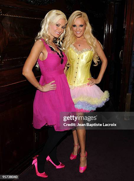 Holly Madison and Bridget Marquardt attend the "Heel" Hate, One Stiletto At A Time To Benefit Matthew Shepard Foundation at House of Blues Sunset...