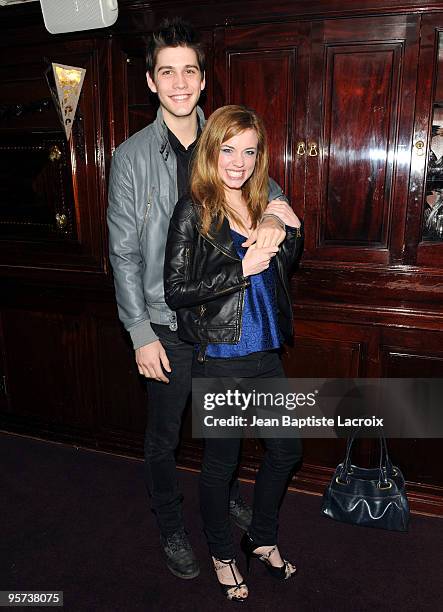 Casey Deidrick and Molly Burnett attend the "Heel" Hate, One Stiletto At A Time To Benefit Matthew Shepard Foundation at House of Blues Sunset Strip...