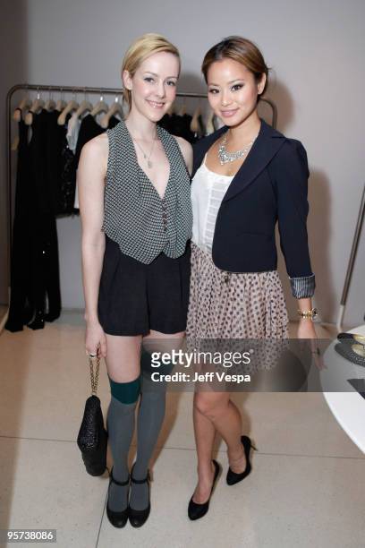 Actors Jena Malone and Jamie Chung attend Stella McCartney's party to honor Abbie Cornish's performance in "Bright Star" held at Stella McCartney...