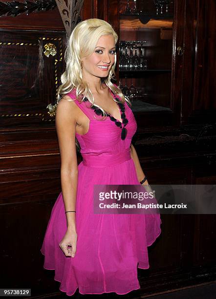 Holly Madison attends the "Heel" Hate, One Stiletto At A Time To Benefit Matthew Shepard Foundation at House of Blues Sunset Strip on January 12,...