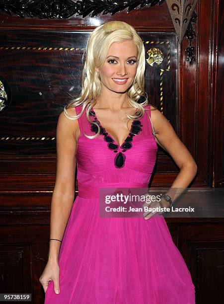 Holly Madison attends the "Heel" Hate, One Stiletto At A Time To Benefit Matthew Shepard Foundation at House of Blues Sunset Strip on January 12,...