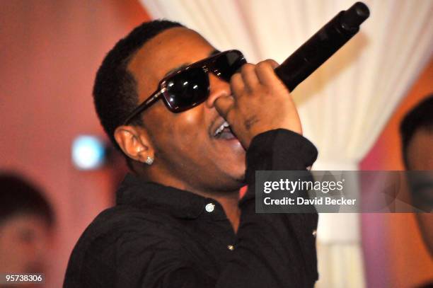 Recording artist Jeremih performs at the Pure Nightclub at Caesars Palace early January 13, 2010 in Las Vegas, Nevada.