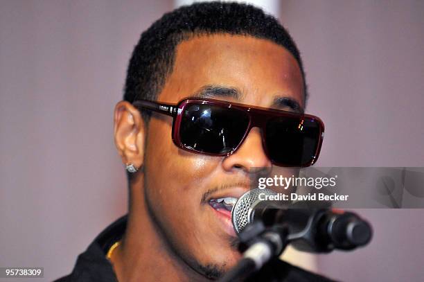 Recording artist Jeremih performs at the Pure Nightclub at Caesars Palace early January 13, 2010 in Las Vegas, Nevada.
