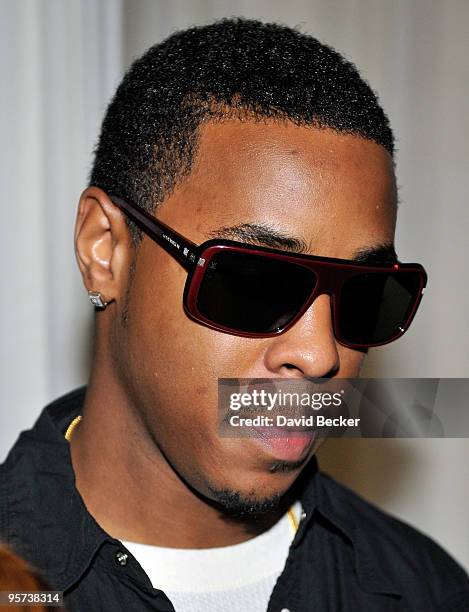 Recording artist Jeremih after his performance at the Pure Nightclub at Caesars Palace early January 13, 2010 in Las Vegas, Nevada.