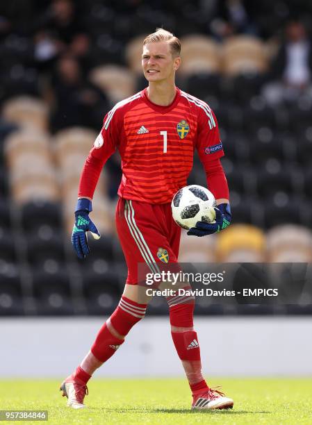 Sweden's Simon Andersson Sweden v Portugal - UEFA European U17 Championship - Group B - Pirelli Stadium .