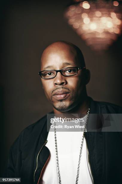 Rapper Warren G poses for a portrait in September 2011 in Calgary, Alberta.