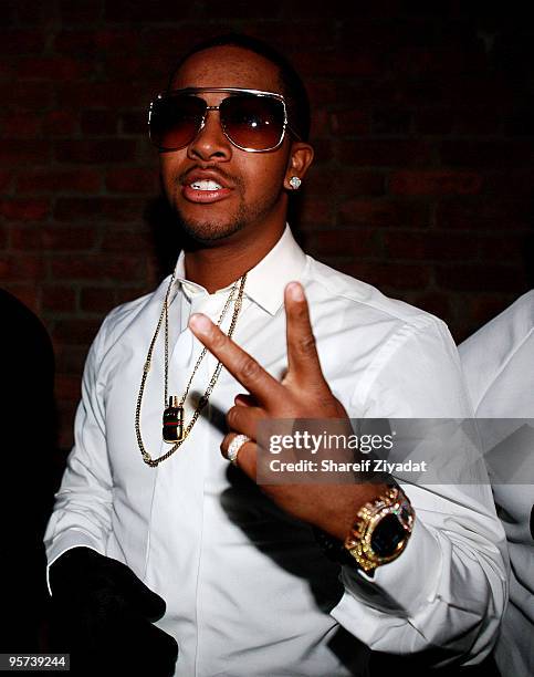 Omarion attends Omarion's album release party at Element on January 12, 2010 in New York City.