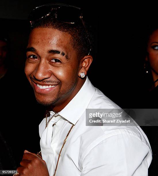 Omarion attends Omarion's album release party at Element on January 12, 2010 in New York City.