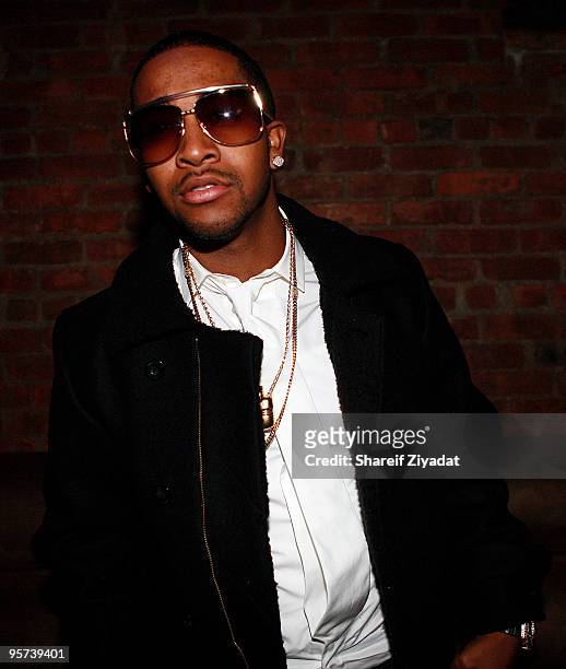 Omarion attends Omarion's album release party at Element on January 12, 2010 in New York City.