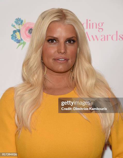 Jessica Simpson attends The 2018 Outstanding Mother Awards at The Pierre Hotel on May 11, 2018 in New York City.