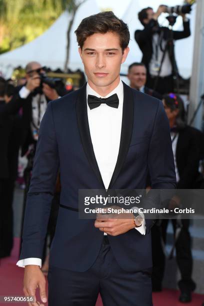 Model Francisco Lachowski attends the screening of "Ash Is The Purest White " during the 71st annual Cannes Film Festival at Palais des Festivals on...