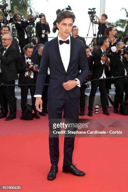 Model Francisco Lachowski attends the screening of "Ash Is The Purest White " during the 71st annual Cannes Film Festival at Palais des Festivals on...