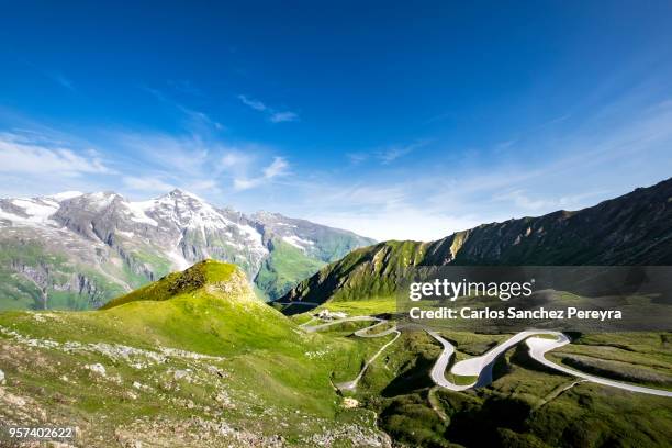 grossglockner high alpine road - grossglockner fotografías e imágenes de stock