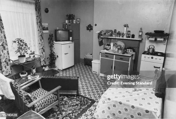 The home of Manuel and Concepcion Garcia at 41, Aylesford Street, London SW1, May 1979.