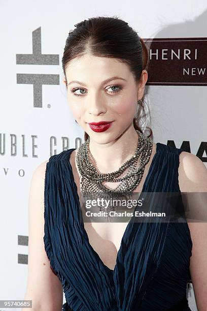 Gossip Girl" actress Michelle Trachtenberg attends the "You Know You Want It" publication celebration at Henri Bendel on January 12, 2010 in New York...