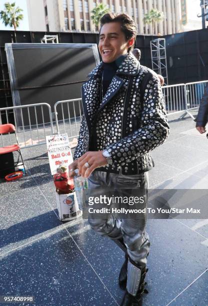 Isaak Presley is seen on May 10, 2018 in Los Angeles, California.