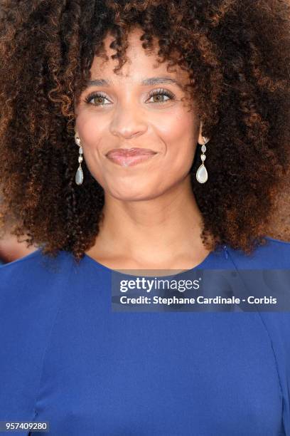 Actress Stefi Celma attends the screening of "Ash Is The Purest White " during the 71st annual Cannes Film Festival at Palais des Festivals on May...