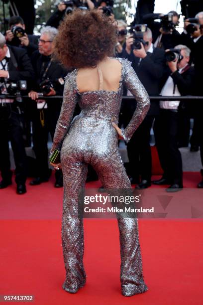 Actress Kangana Ranaut attends the screening of "Ash Is The Purest White " during the 71st annual Cannes Film Festival at Palais des Festivals on May...