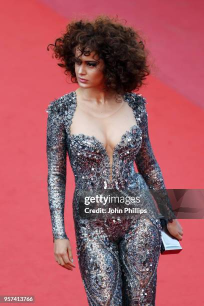 Actress Kangana Ranaut attends the screening of "Ash Is The Purest White " during the 71st annual Cannes Film Festival at Palais des Festivals on May...