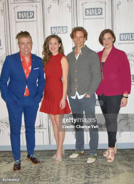 Eric Petersen, Alison Luff, Paul Alexander Nolan and Lisa Howard attend Build series to discuss "Escape To Margaritaville" at Build Studio on May 11,...