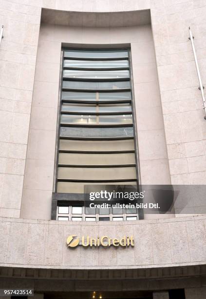 Branch office of UniCredit Bank in Milan ,