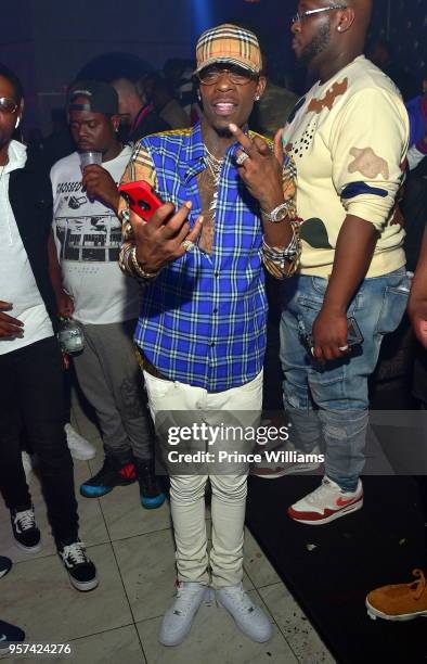 Rich Homie Quan attends a Party at Revel on May 11, 2018 in Atlanta, Georgia.