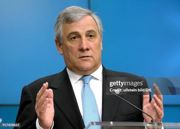 Antonio TAJANI , President of European Parliament ,