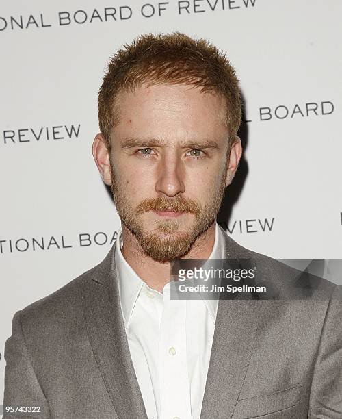 Actor Ben Foster attends the 2010 National Board of Review Awards Gala at Cipriani 42nd Street on January 12, 2010 in New York City.