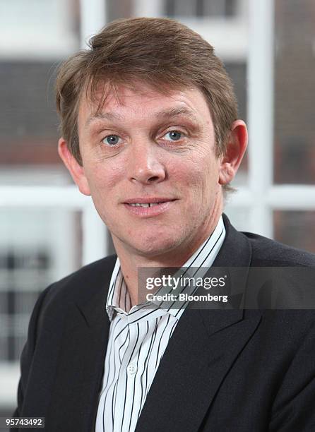 Paul Ross, chief executive officer of Iveagh Ltd., poses following an interview at the company headquarters in London, U.K., on Wednesday, Jan. 13,...