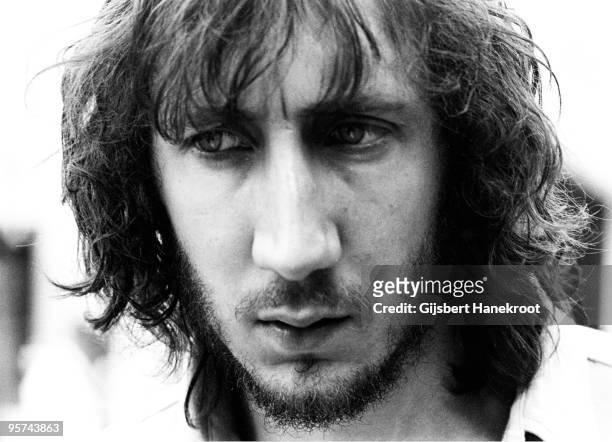 Pete Townshend from The Who posed in London in 1971