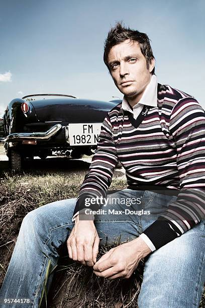 Football Player Massimo Oddo poses for a portrait in shoot in Milan on May 12, 2008.