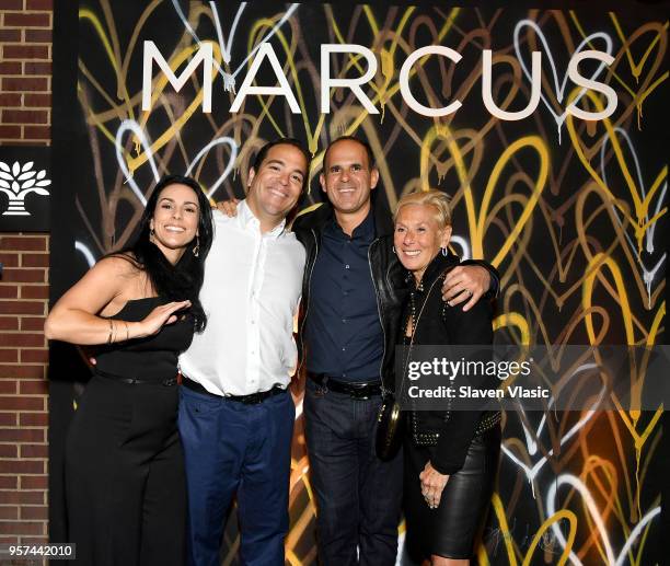 Marcus Lemonis and Bobbi Lemonis attend the MARCUS meatpacking grand opening Event at Marcus Meat Packing on May 10, 2018 in New York City.