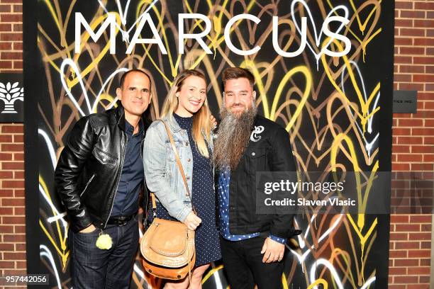 Marcus Lemonis and guests attend the MARCUS meatpacking grand opening Event at Marcus Meat Packing on May 10, 2018 in New York City.