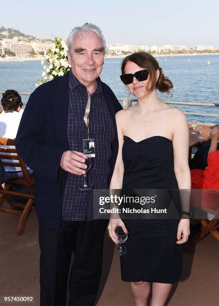 Simon Field and Andrea Picard attend the TIFF & OMDC cocktail event at the Cannes Film Festival on May 11, 2018 in Cannes, France.