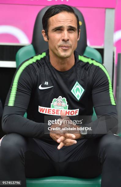 Fussball GER, 1. Bundesliga, Telekom Cup 2017, 1. Halbfinale, Borussia Moenchengladbach - SV Werder Bremen, Trainer Alexander Nouri