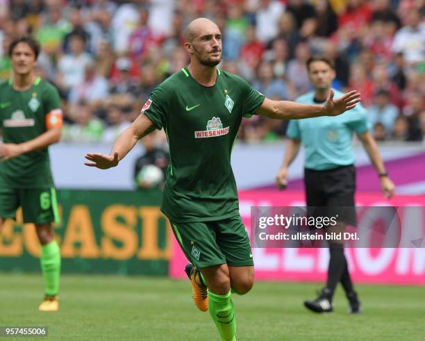 Fussball GER, 1. Bundesliga, Telekom Cup 2017, 1. Halbfinale, Borussia Moenchengladbach - SV Werder Bremen, Luca Caldirola