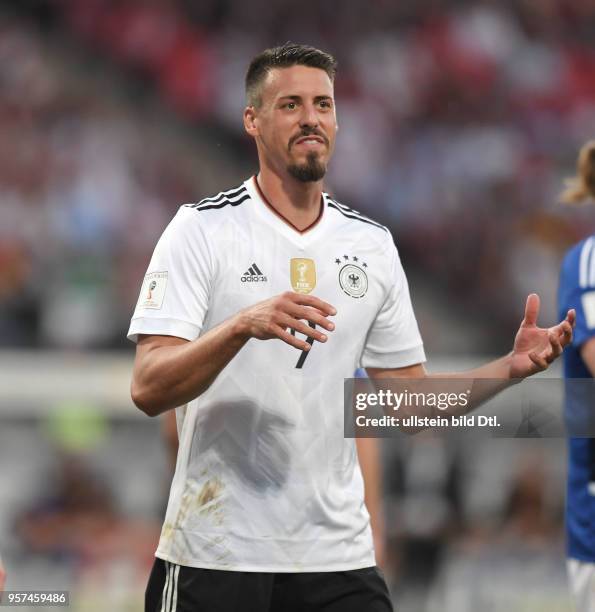 Fussball Nationalmannschaft 2017, WM Qualifikationsspiel, Deutschland - San Marino 7-0, Sandro Wagner