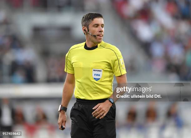 Fussball Nationalmannschaft 2017, WM Qualifikationsspiel, Deutschland - San Marino 7-0, Schiedsrichter Radu Petrescu