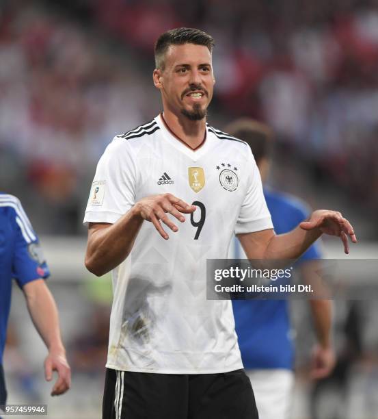 Fussball Nationalmannschaft 2017, WM Qualifikationsspiel, Deutschland - San Marino 7-0, Sandro Wagner