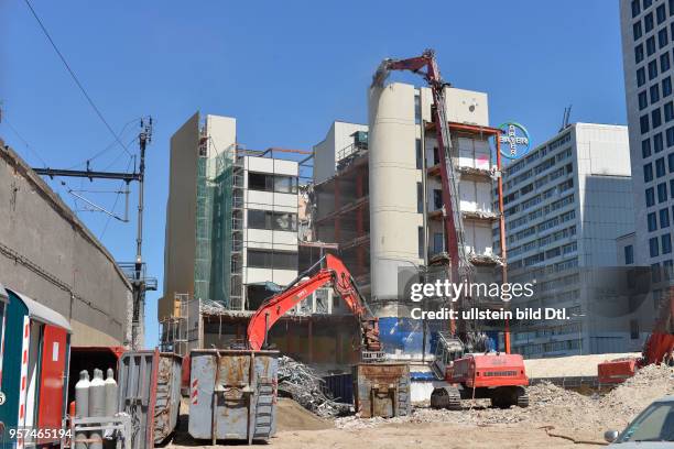 Abriss, Beate-Uhse-Haus, Joachimstaler Strasse, Charlottenburg, Berlin, Deutschland