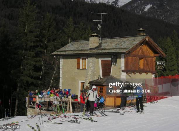 Bar ´Bosk Bass´, Bormio, Sondrio, Lombardei, Italien