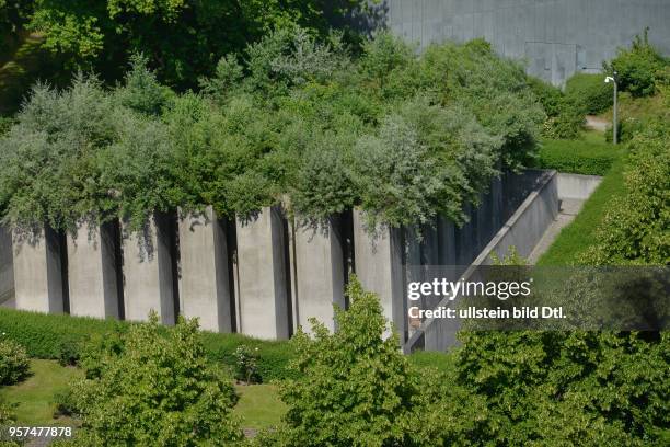 Garten, Juedisches Museum, Lindenstrasse, Kreuzberg, Berlin, Deutschland