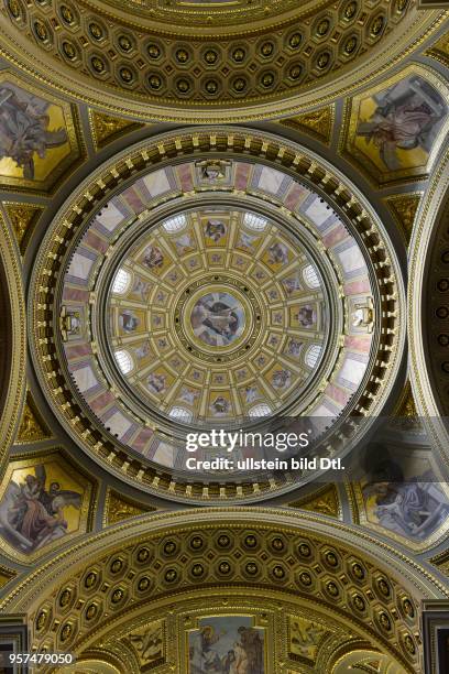 Kuppel, St.-Stephans-Basilika, Budapest, Ungarn