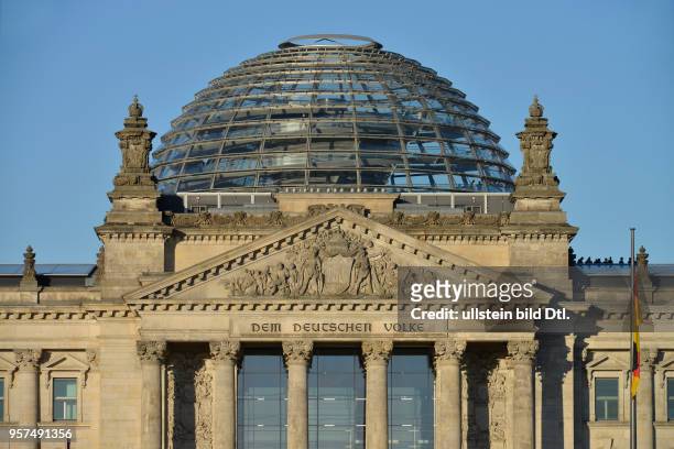 Kuppel, Reichstag, Tiergarten, Mitte, Berlin, Deutschland